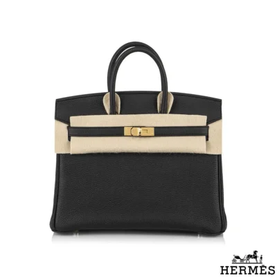 Hermès Black Togo Birkin 25cm 2023 - Image 3