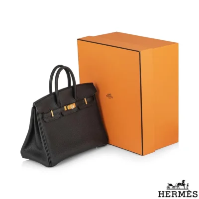 Hermès Black Togo Birkin 25cm 2023 - Image 6