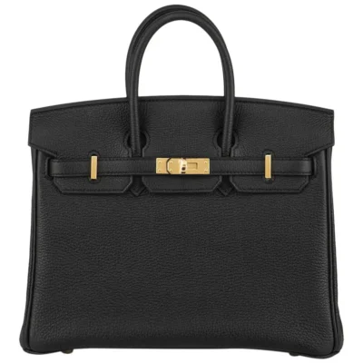 Hermès Black Togo Birkin 25cm 2023 - Image 7