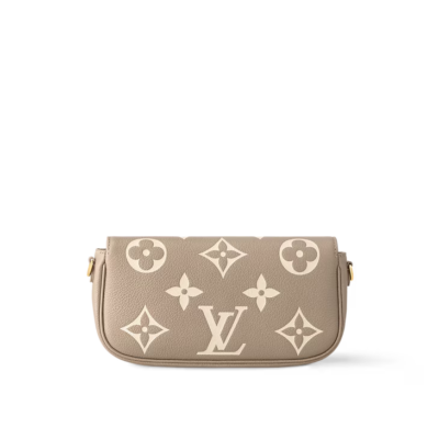 Louis Vuitton Wallet On Chain Ivy - Tourterelle Gray / Cream - Image 8