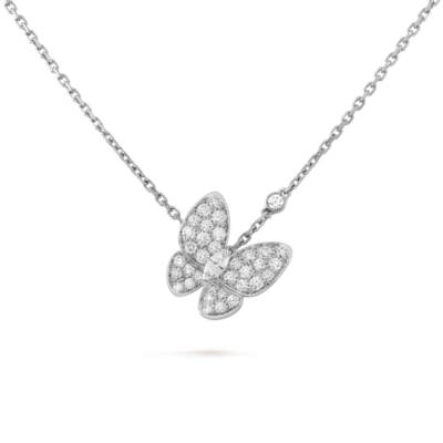 Van Cleef & Arpels Two Butterfly Pendant