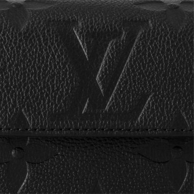 Louis Vuitton Wallet On Chain Ivy - Black - Image 7