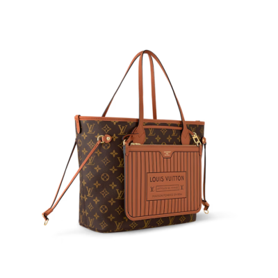 Neverfull Inside Out MM - Tan/Monogram - Image 6