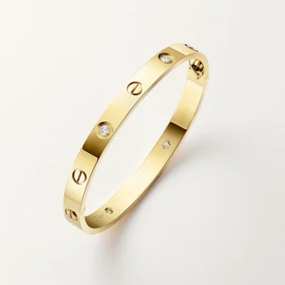 LOVE bracelet, classic model, 4 diamonds - Image 2