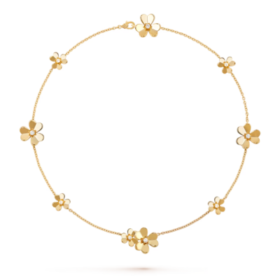 Frivole necklace, 9 flowers - Image 6