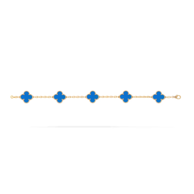 Vintage Alhambra bracelet, 5 motifs - Image 4