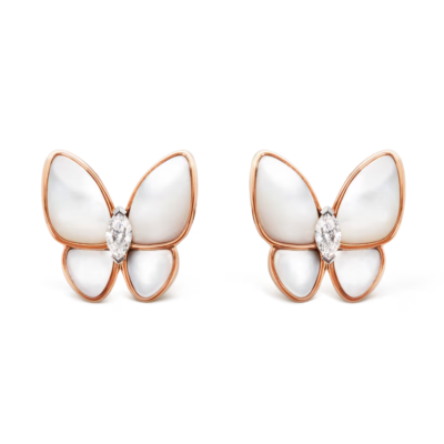 Two Butterfly earrings