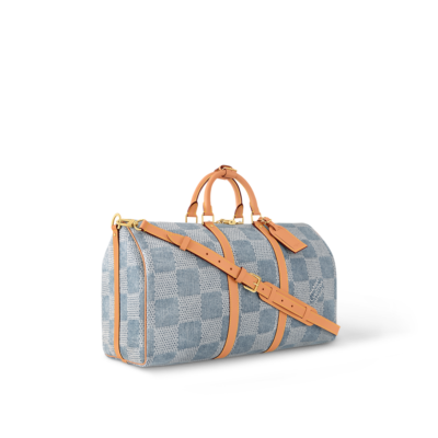 Keepall Bandoulire 50 - Blue - Image 2