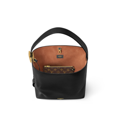 Louis Vuitton Low Key Hobo MM (Black) - Image 4